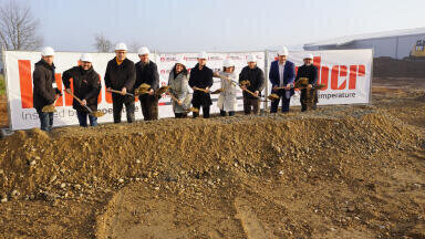 Ground-breaking Ceremony Marks Start of Huber Expansion